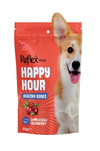 Reflex Plus Happy Hour Sağlıklı Kemikler İçin Destekleyici Köpek Ödül Maması 60 gr - Reflex Plus