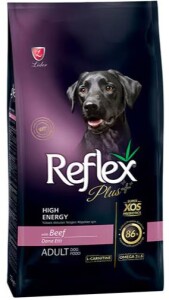 Reflex Plus High Energy Biftekli Yetişkin Köpek Maması 12 kg - Reflex Plus