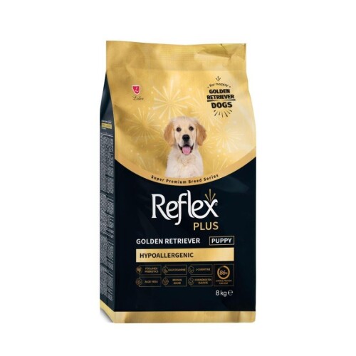 Reflex Plus Hipoalerjenik Golden Retriever Özel Irk Yavru Köpek Maması 8 kg - 1