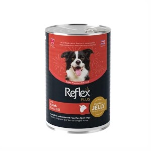 Reflex Plus Jöle İçinde Kuzu Etli Yetişkin Köpek Konservesi 400 Gr - Reflex Plus