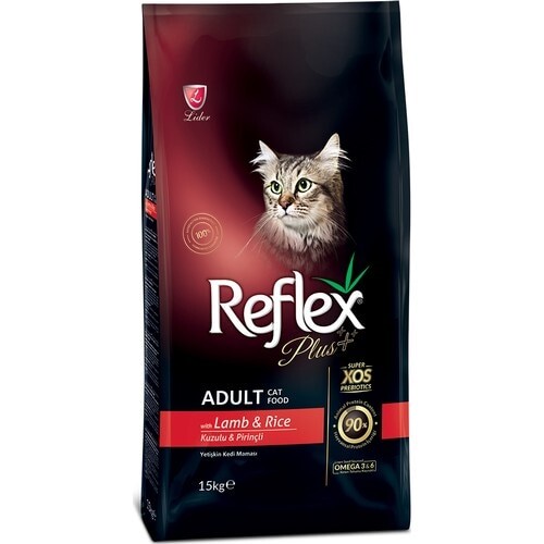 Reflex Plus Kuzu Etli Yetişkin Kedi Maması 15 kg - 1