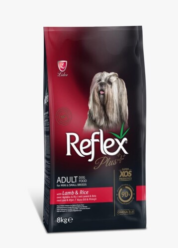 Reflex Plus Kuzu & Pirinç Küçük Irk Yetişkin Köpek Maması 8 kg - 1