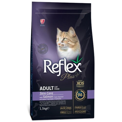Reflex Plus Skin Care Somonlu Yetişkin Kedi Maması 15 kg - 1