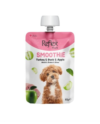 Reflex Plus Smoothie Hindi Ördek ve Elmalı Köpek Ödül Maması 85 Gr - 1