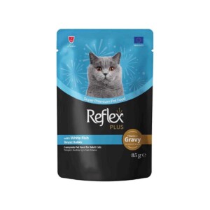 Reflex Plus Sos İçinde Parça Balık Etli Yetişkin Kedi Konservesi 85 Gr - Reflex Plus