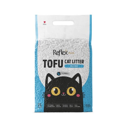 Reflex Plus Tofu Kokusuz Kedi Kumu 7 Lt - 1