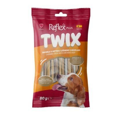 Reflex Plus Twix Tavuklu ve Biftekli Köpek Ödül Çubuğu 80 Gr - 1