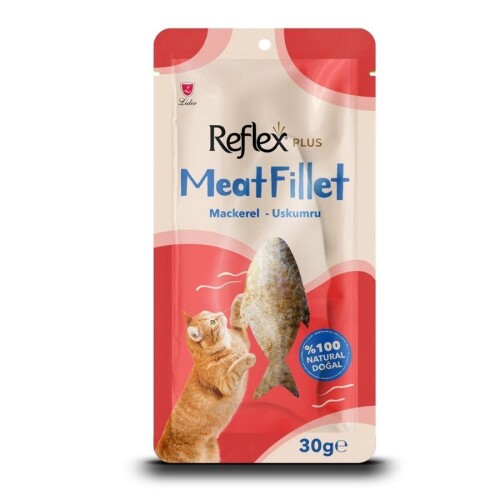 Reflex Plus Yetişkin Kediler İçin Uskumru Balığı Fileto 30 Gr - 1
