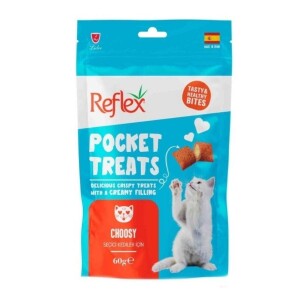 Reflex Pocket Treats Choosy Seçici Kediler İçin Kedi Ödül Maması 60 Gr - Reflex