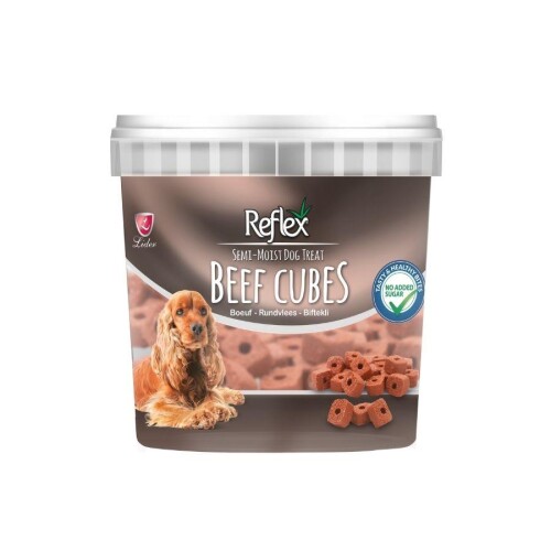 Reflex Semi Moist Biftekli Küp Yetişkin Köpek Ödül Maması 500 Gr - 1