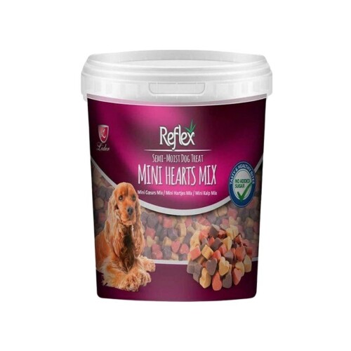 Reflex Semi Moist Mini Kalpli Yarı Yumuşak Köpek Ödül Maması 500 gr - 1