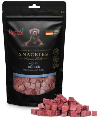 Reflex Snackies Keçi Etli Şeritler Köpek Ödülü 170 gr - 1