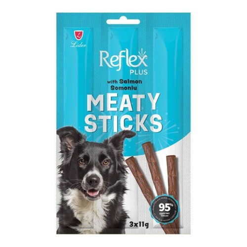 Reflex Somonlu Köpek Ödül Çubuğu 3x11 gr - 1