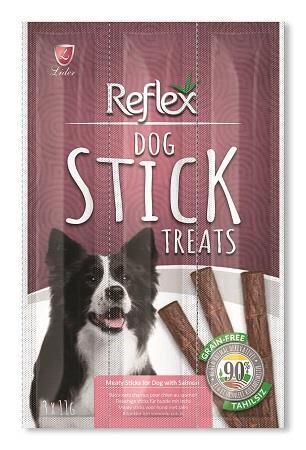 Reflex Sticks Somonlu Köpek Ödül Çubukları 3 X 11 gr - 1