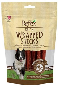 Reflex Wrapped Sticks Ördekli Köpek Ödül Çubukları 80 gr - Reflex