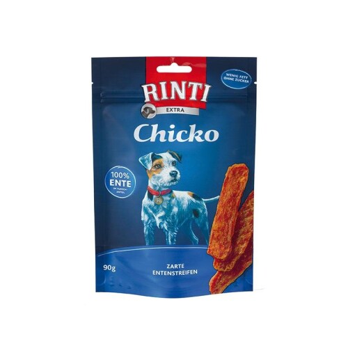 RINTI Extra Chicko Tahılsız Natural Ördek Etli Köpek Ödülü 90 Gr - 1