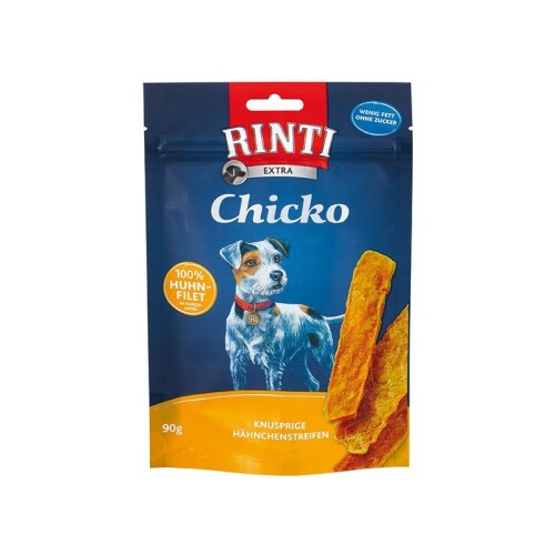 RINTI Extra Chicko Tahılsız Natural Tavuklu Yetişkin Köpek Ödülü 90 gr - 1