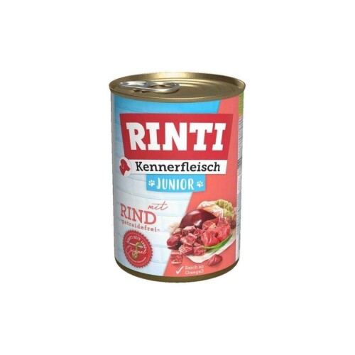 RINTI Tahılsız Dana Etli Gurme Yavru Köpek Konservesi 400 Gr - 1