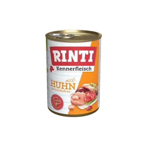 RINTI Tahılsız Tavuk Etli Gurme Yetişkin Köpek Konservesi 400 Gr - 1