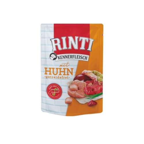 RINTI Pouch Tavuklu Köpek Konservesi 400 g - 1