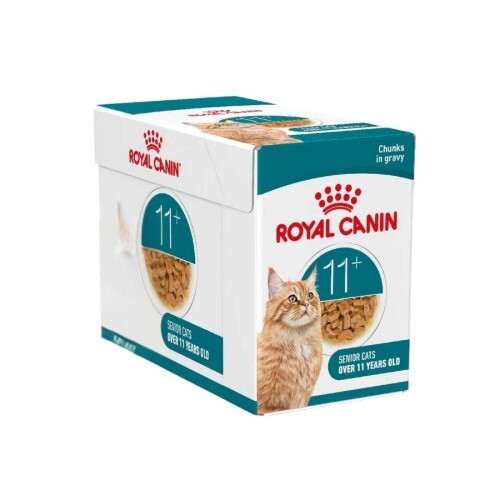 Royal Canin Ageing 11+ Sos İçinde Pouch Yaşlı Kedi Konservesi 85 gr X 12 Adet - 1