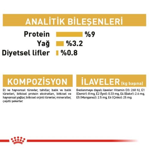 Royal Canin British Shorthair Pouch Yetişkin Kedi Konservesi 85 gr - 6