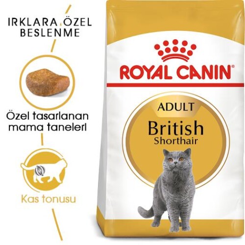 Royal Canin British Shorthair İçin Özel Irk Yetişkin Kedi Maması 2 kg - 7