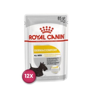 Royal Canin CCN Dermacomfort Pouch Deri Hassasiyetli Yetişkin Köpek Konservesi 85 gr x 12 Adet - Royal Canin