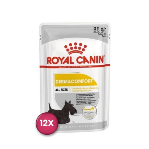 Royal Canin CCN Dermacomfort Pouch Deri Hassasiyetli Yetişkin Köpek Konservesi 85 gr x 12 Adet - 1
