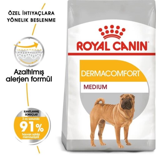Royal Canin CCN Dermacomfort Medium Orta Irk Yetişkin Köpek Maması 12 kg - 2