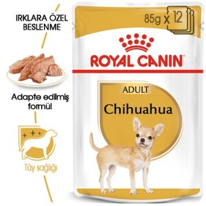 Royal Canin Chihuahua Adult Pouch Yetişkin Köpekler İçin Konserve 85 Grx12 Adet - 7