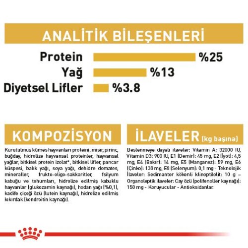 Royal Canin Golden Retriever Yetişkin Köpek Maması 12 kg - 4