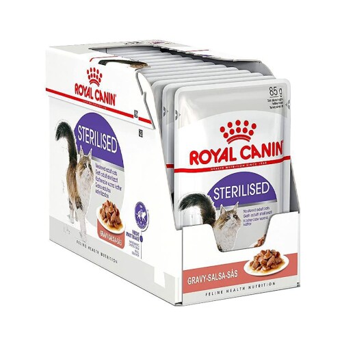Royal Canin Gravy Sterilised Kısırlaştırılmış Kediler İçin Konserve 85 gr X 12 Adet - 1