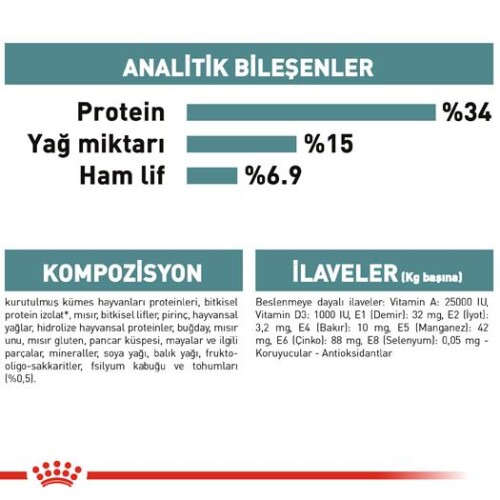 Royal Canin Hairball Tüy Yumağı İçin Kedi Maması 34 2 kg - 5