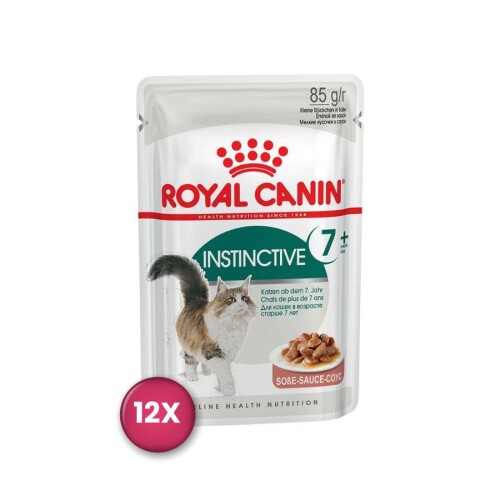 Royal Canin Instinctive +7 Yaşlı Kediler İçin Konserve Mama 85 gr x 12 Adet - 1