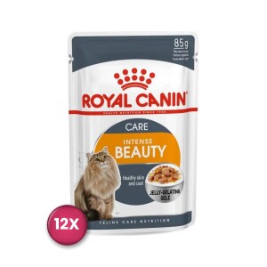 Royal Canin Intense Beauty In Jelly Yetişkin Kedi Konservesi 85 gr x 12 Adet - Royal Canin