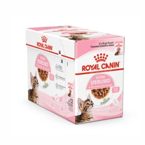 Royal Canin Kitten Gravy Kısırlaştırılmış Yavru Kedi Konservesi 85 Gr x 12 Adet - 1