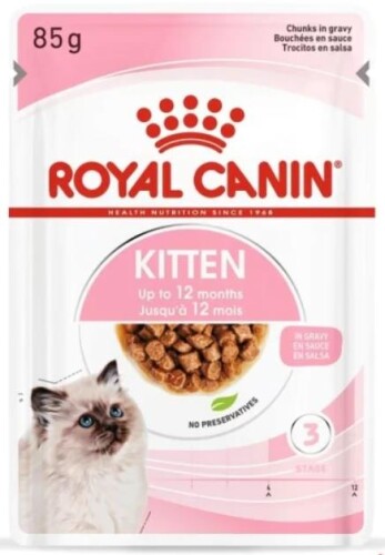 Royal Canin Kitten Gravy Yavru Kedi Konservesi 85 gr - 1