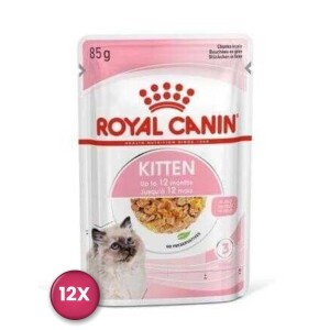 Royal Canin Kitten In Jelly Yavru Kedi Konservesi 85 gr x 12 Adet - Royal Canin