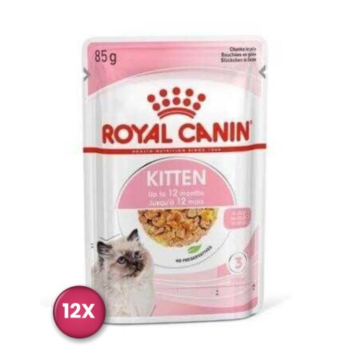 Royal Canin Kitten In Jelly Yavru Kedi Konservesi 85 gr x 12 Adet - 1
