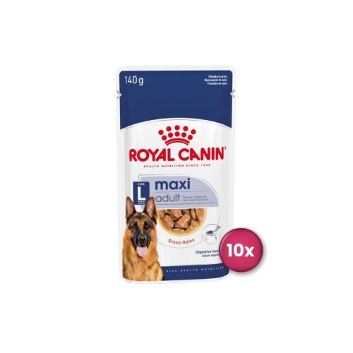Royal Canin Maxi Adult Büyük Irk Yetişkin Köpekler İçin Parça Etli Konserve Mama 140 gr X 10 Adet - 2