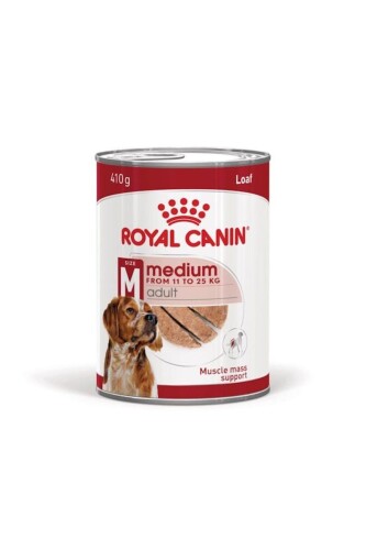 Royal Canin Medium Adult Orta Irk Ezme Yetişkin Köpek Konservesi 410 gr - 1