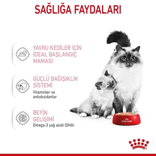 Royal Canin Mother & Baby Cat Instinctive Yavru Kedi Konservesi 195 gr - 3