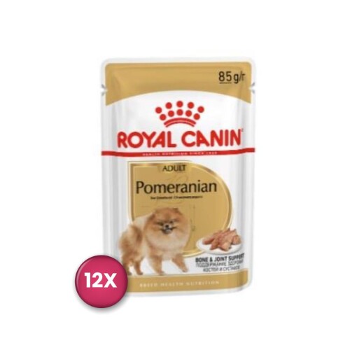 Royal Canin Pomeranian Irkları İçin Yaş Köpek Maması 85 gr x 12 Adet - 1