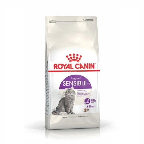 Royal Canin Sensible 33 Hassas Sindirimi Olan Kediler İçin Mama 10 kg - 1