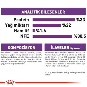 Royal Canin Sensible 33 Hassas Sindirimi Olan Kediler İçin Mama 400 gr - 4