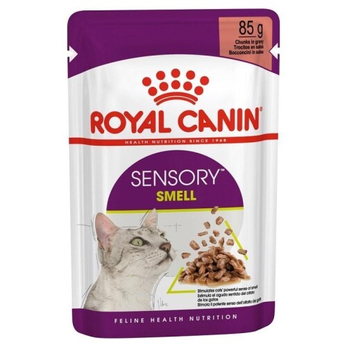 Royal Canin Sensory Smell Gravy Balıklı Yetişkin Kedi Konservesi 85 Gr - 1