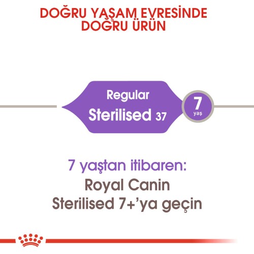 Royal Canin Sterilised 37 Kısırlaştırılmış Kedi Maması 10 kg - 2