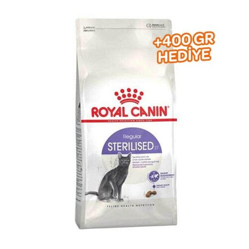 Royal Canin Sterilised 37 Kısırlaştırılmış Kedi Maması 400 gr + 400 gr Hediyeli - 1
