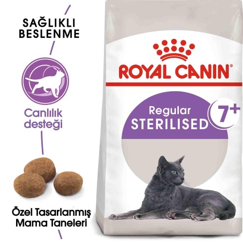 Royal Canin Sterilised +7 Kısırlaştırılmış Yaşlı Kedi Maması 1,5 kg - 2